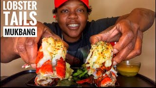 LOBSTER TAIL MUKBANG  EATING SHOW [upl. by Oran643]