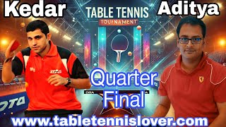 Quarterfinal Thriller Aditya Garde vs Kedar Kasbekar [upl. by Chesnut573]