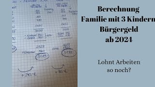 Arbeit vs Bürgergeld  Lohnt sich arbeiten so noch [upl. by Gerladina605]