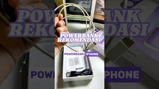 REVIEW POWERBANK UNTUK IPHONE powerbank powerbankiphone powerbankmurah powerbankfastcharging [upl. by Llecram]