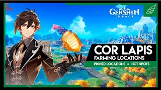 Cor Lapis Farming Locations  Genshin Guides [upl. by Ytisahc607]