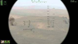 BMP2 gunner sight test [upl. by Hannahsohs]