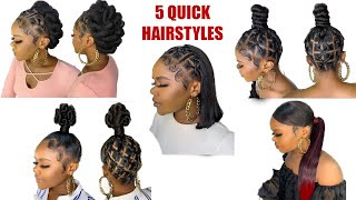 5 Quick And Easy Hairstyle Using Braid Extension [upl. by Wells]