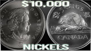 10 RARE CANADIAN NICKELS WORTH OVER 10000 IN YOUR POCKET CHANGE [upl. by Hambley]