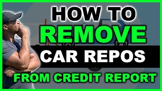 How to Remove Repossession From My Credit Report 2024  Step by Step [upl. by Ahsinid330]