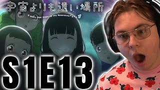 ENDINGS AND BEGINNINGS A Place Further Than The Universe Ep 13 LIVE REACTION [upl. by Arek]