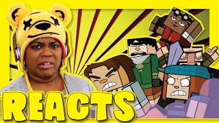 Minecraft Animation 2  SmashBits Animations Reaction  AyChristene Reacts [upl. by Sven]