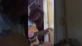 Cafuné  Tek It I Watch The Moon short cover guitar [upl. by Enovahs]