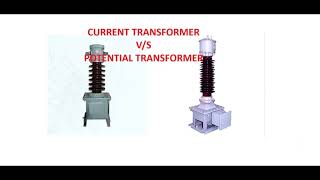 CTCurrent Transformer VS PTPotential Transformer [upl. by Annaeel]