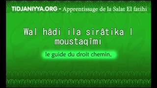 APPRENTISSAGE DE LA SALAT EL FATIHI Version 2 [upl. by Chrisman]