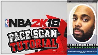 NBA 2K18 MyCAREER  FACE SCAN TUTORIAL Tips For The Best Scan Ever PS4 Pro Gameplay [upl. by Alber]