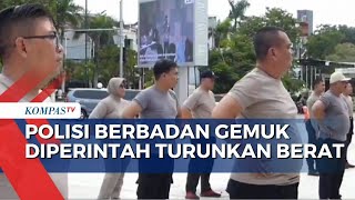 Polisi yang Obesitas di Polresta Balikpapan Diperintah Turunkan Berat [upl. by Aihsiek903]