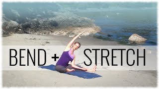 Hatha Yoga with Melissa Krieger Bend and Stretch [upl. by Yatnahs]