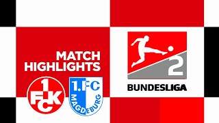 1 FCK vs 1 FC Magdeburg  Highlights  2 Bundesliga 2425 [upl. by Buna]