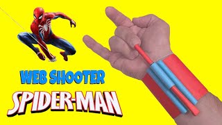 Como hacer un LANZA TELARAÑAS de SPIDERMAN de papel WEB SHOOTER [upl. by Trabue]