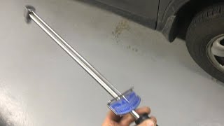 how to use a BEAM STYLE torque wrench [upl. by Bokaj]