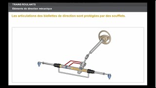 les elements de la direction crémaillere [upl. by Nerrawed609]