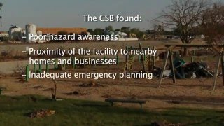 CSB Reenactment and Analysis of Explosion and Fire at Industrial Facility [upl. by Helena]