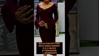 Bodycon dress treandycollection balajicollecttion balajifashion shortsyoutube fashionstylelike [upl. by Harihat408]