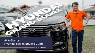 At A Glance Hyundai Starex Buyer’s Guide [upl. by Katt397]