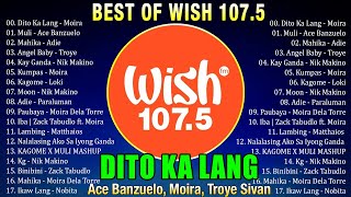 Diti Ka Lang 1 HOURMoira Dela Torre🎇Opm love song tagalog 2022🎇Adie amp Zack Opm2022 Nov 26 2022 [upl. by Wallach]