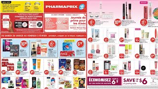 Circulaire Pharmaprix Québec 🇨🇦  28 Janvier  03 Février [upl. by Thedric]