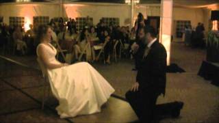 Groom sings quotMy best friendquot  by Weezer  wedding [upl. by Assirim]