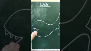 Whale To Drawing art drawing art [upl. by Alliw]