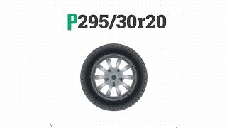 Tire Size 29530r20 in inches [upl. by Dlared]