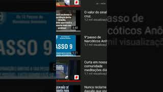 Todos os 12 passos de Narcóticos Anônimos e meditações diárias do só por hoje em nossa comunidade [upl. by Tacklind993]