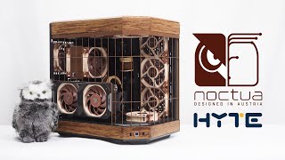 Noctua in the HYTE Y60 cage [upl. by Rengia]