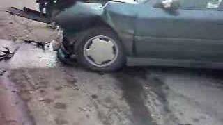 accidente lancia thema sofim 25 turbo vs safrane mansilla [upl. by Elamaj]