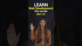 Learn Web Development Series Day 27  html css coding programming [upl. by Ambros]