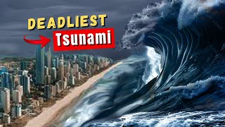 Top 4 Massive Tsunami Waves  Deadliest Natural Disasters  Factual IQ [upl. by Neltiak]