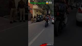 Police reaction😱🚀💥viralshort videos onyoutube indiashorts ytshortsindia automobile shorts [upl. by Noired348]