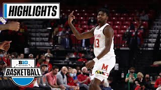 Hofstra at Maryland  Extended Highlights  Big Ten Mens Basketball  Nov 19 2021 [upl. by Aynek]