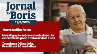 Jornal do Boris  1282024  Notícias do dia com Boris Casoy [upl. by Kumler]