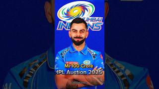 IPL Auction 2025 Most Valuable Players 🚨 viratkohli rohitsharma ipl2025 cricket shorts [upl. by Arata8]