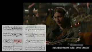 The Mandalorian Main Theme  Ludwig Göransson Ноты и Видеоурок для фортепиано piano cover [upl. by Akenom832]