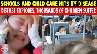 Schools and Child Care Hits by Disease  No Spesific Medicine Thousands Of Children Suffer [upl. by Awahsoj]