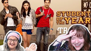 STUDENT OF THE YEAR Movie REACTION Part 1 Varun Dhawan Alia Bhatt Sid Malhotra Karan Johar [upl. by Enilehcim]