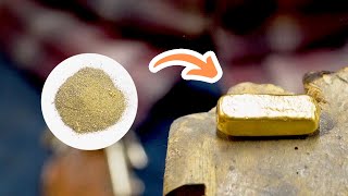 How To Refine Gold From Scrap  Goldsmiths Workshop Secrets [upl. by Rotciv]