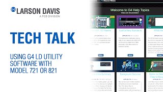 Using G4 LD Utility Software with Sound Level Meter Model 721 or 821 [upl. by Gustafson]