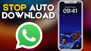 How to Stop Auto Download on Whatsapp Mobile [upl. by Noland]