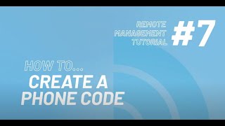 7 How To Create A Phone Code  Intratone Remote Management Portal Tutorial [upl. by Azila]