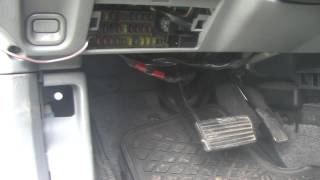 Honda how to find obd2 plug location on CRV [upl. by Richie]