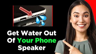 How To Get Water Out Of Your Phone Speaker 2024 Step By Step Guide [upl. by Atiker]