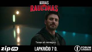 ZIP FM premjera Kodas Raudonas [upl. by Serdna]