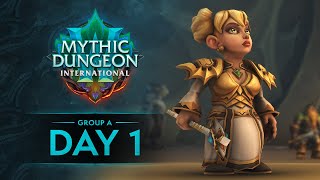 Mythic Dungeon International 2024  Group A  Day 1 [upl. by Madian301]