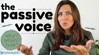 How to use the Passive Voice 😅 English Grammar Lesson [upl. by Forta]